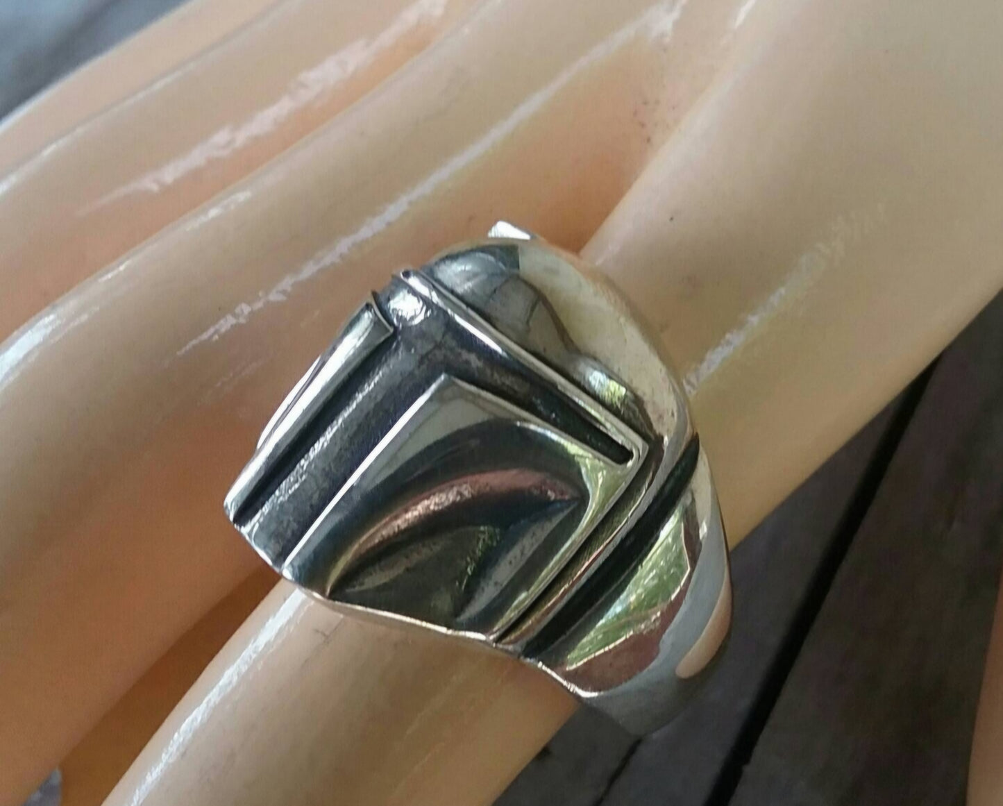 Boba fett ring, sterling silver, vintage starwars ,movie