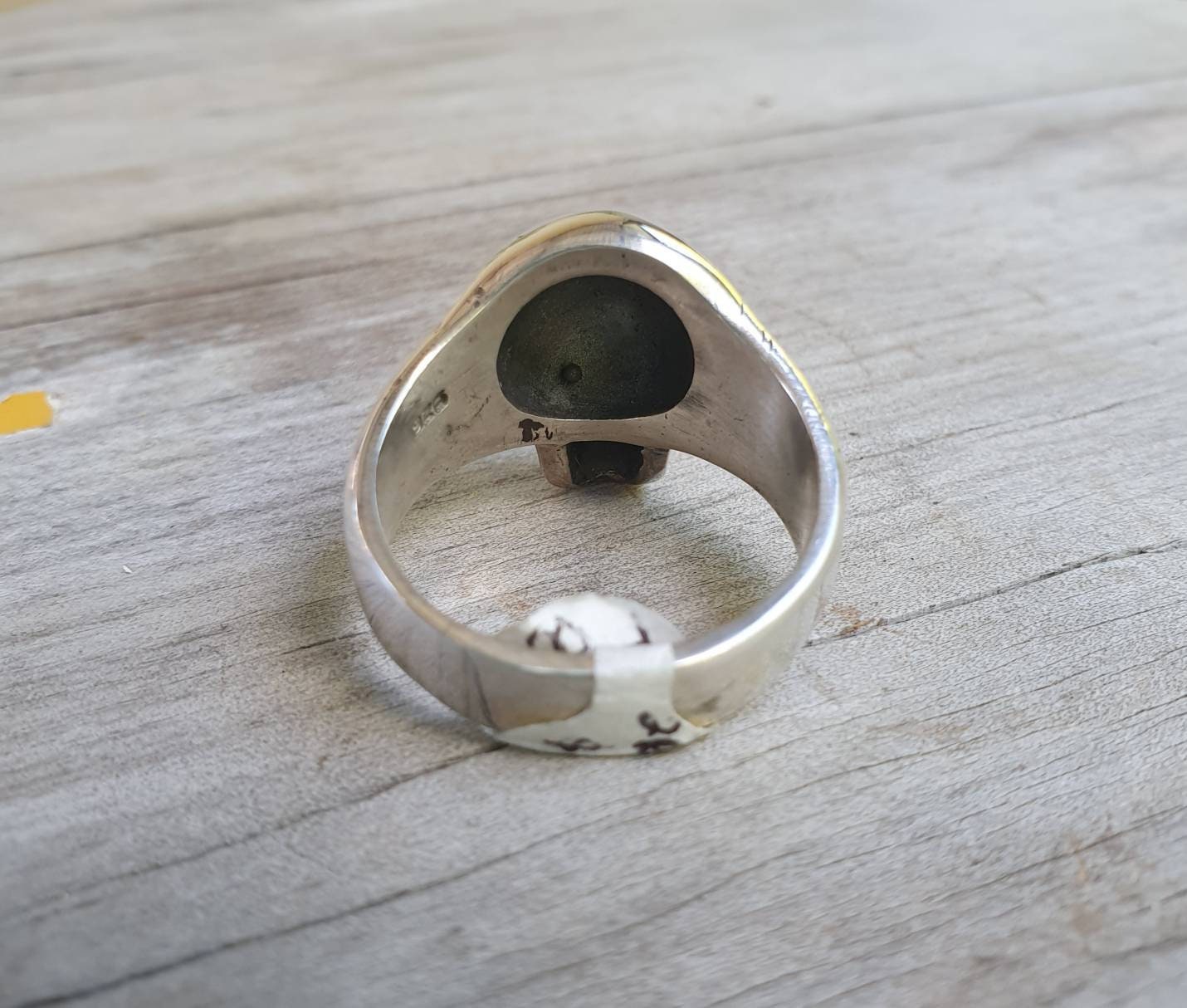 Skull flame ring,sterling silver,ed style flames,steampunk,gothic, punk, solid,heavy,hipster,kustom kulture muscle car
