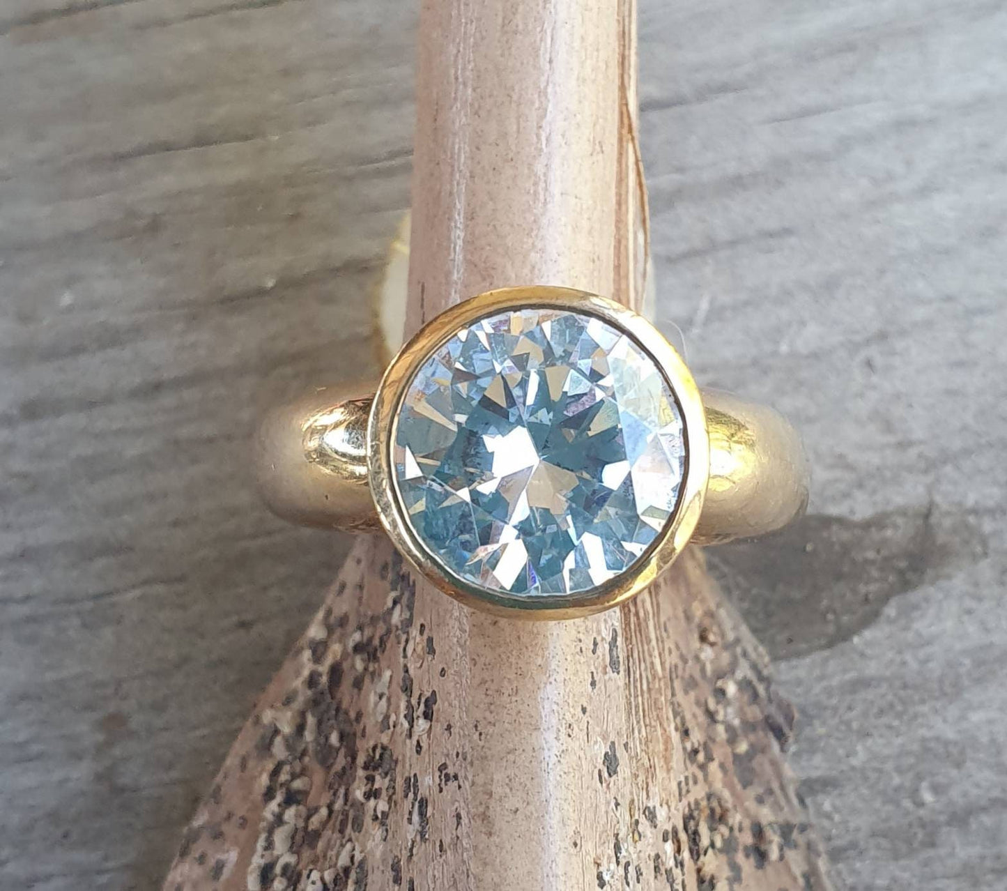 Gold ring solitare,9k/9ct gold,cubic zirconia,cz gold ring,