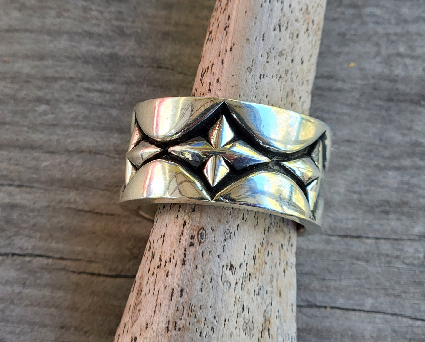 Wide silver ring, 14 mm heavy silver band,chunky,sterling silver, industrial,handmade,wedding band, plain silver,hipster,wide band,
