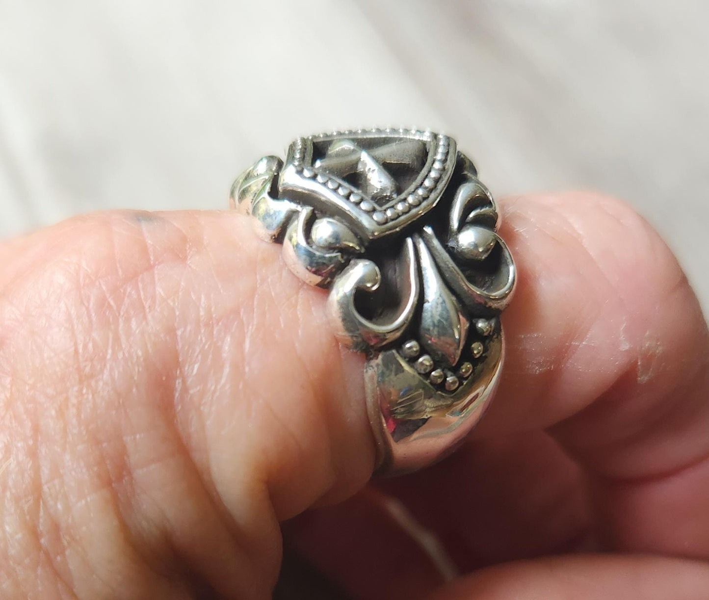 Heavy cross ring,925 solid sterling silver,knights templar shield cross,christian,medieval,shield,religious,steampunk,goth,grunge