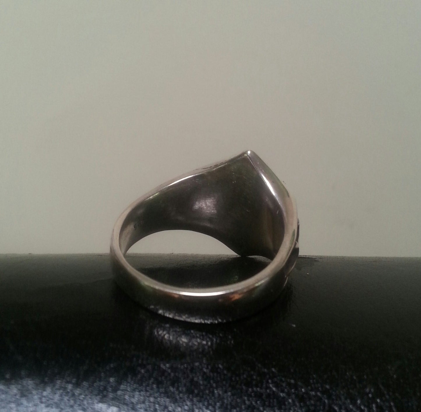 Fleur de Lis ring,9k gold, sterling silver,handmade,boho,vintage,hipster,steampunk,gothic,punk,