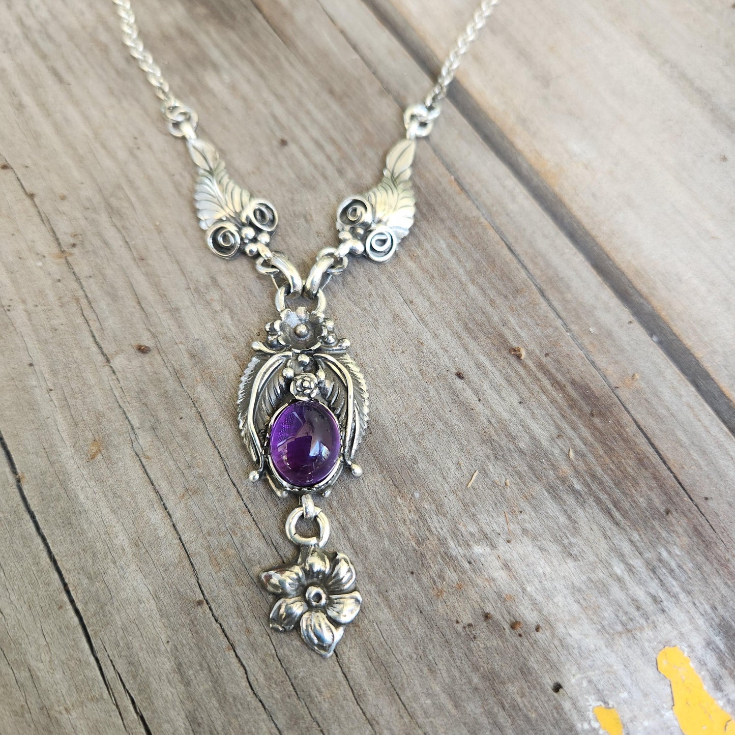 Large gemstone necklace,925 sterling silver,labradorite,moonstone,garnet, amethyst,turquoise Navajo,boho,handmade,stone pendant,goddess,gyps