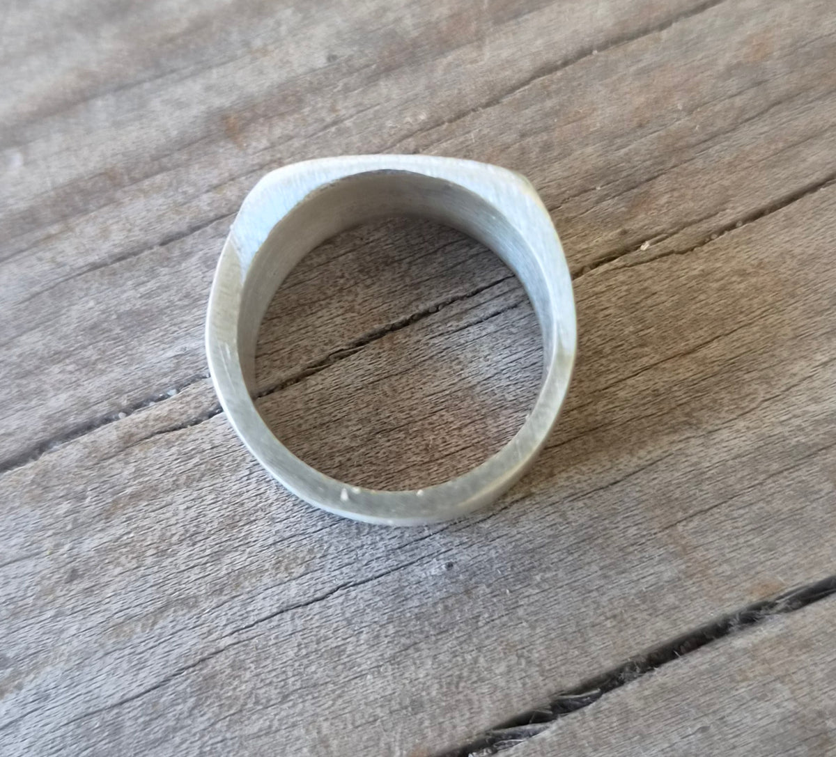 Small Silver Signet ring,925 sterling silver, rectangle pinkie ring,blank.size 2