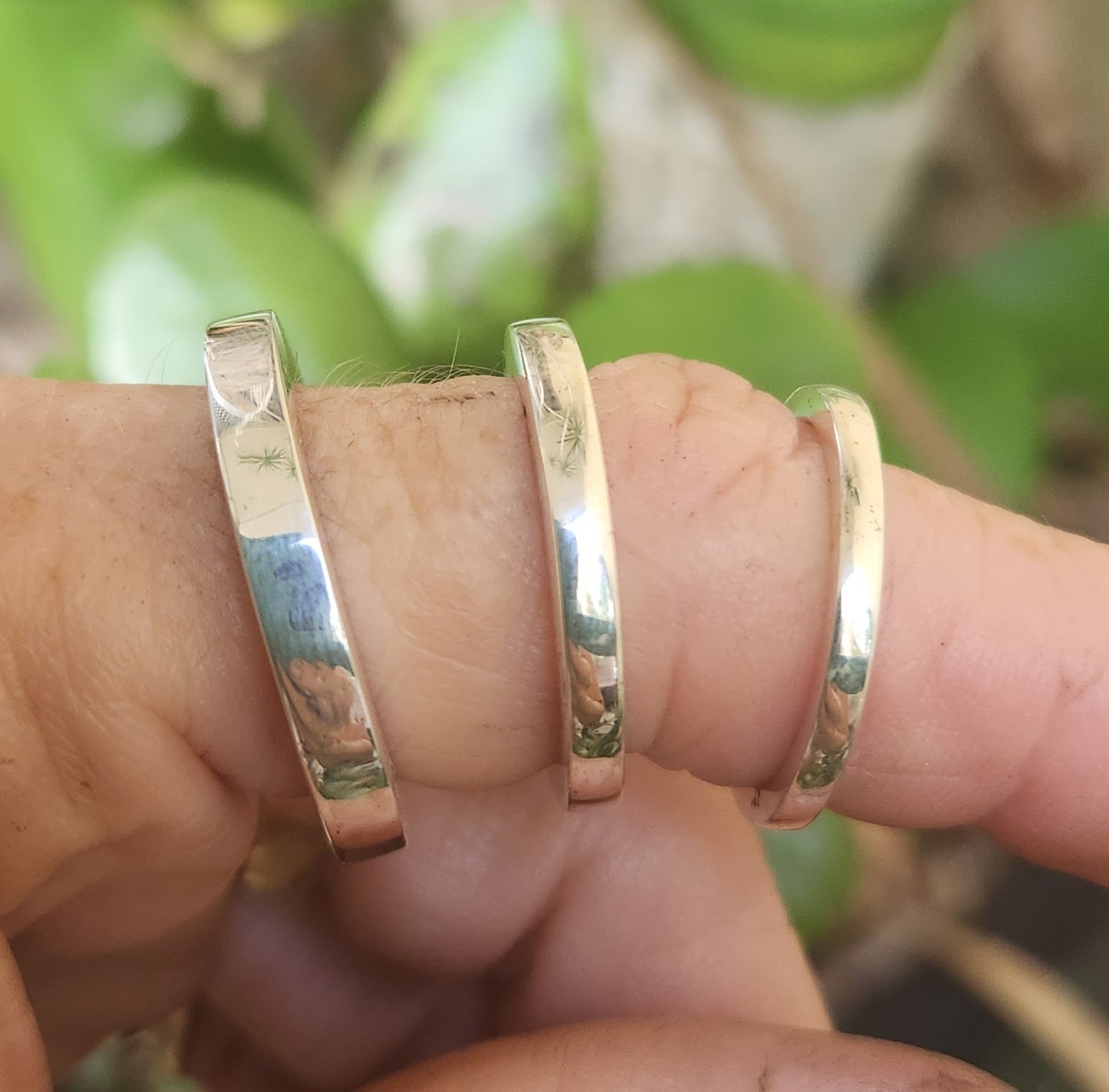 Narrow stacker ring,Sterling silver,thin 2mm square band, unisex,handmade,