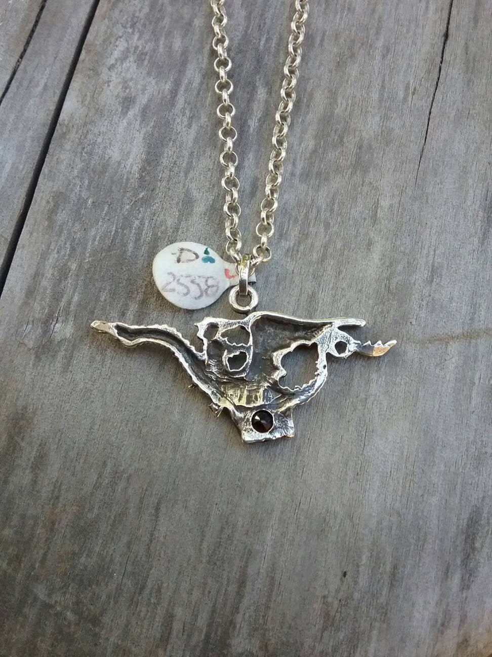 Witch pendant, Dragon pendant,sterling silver,handmade,magic,broomstick,mythical pendant,white magic,wizard necklace