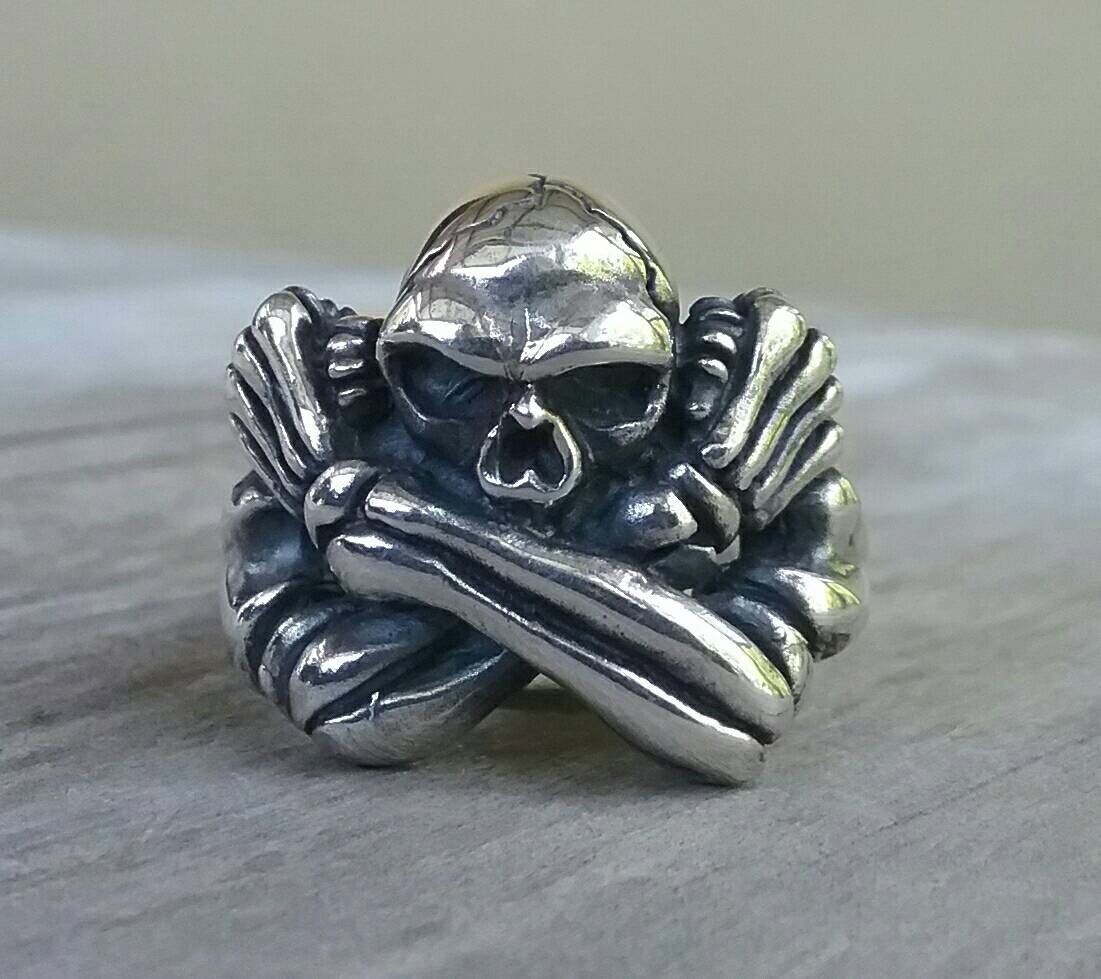 skeleton ring,925 skull ring,Sterling silver, steampunk,gothic, punk,handmade,hipster,boho,biker,mans fashion