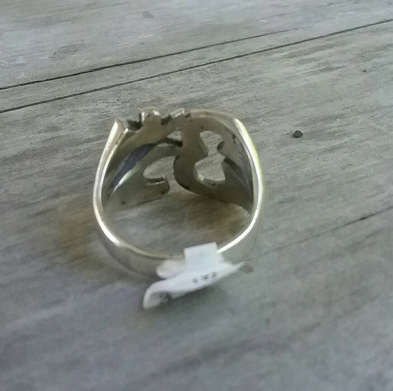 OM ring,LARGE, solid sterling silver, yoga,spiritual,budda, hindu, boho,new age,handmade