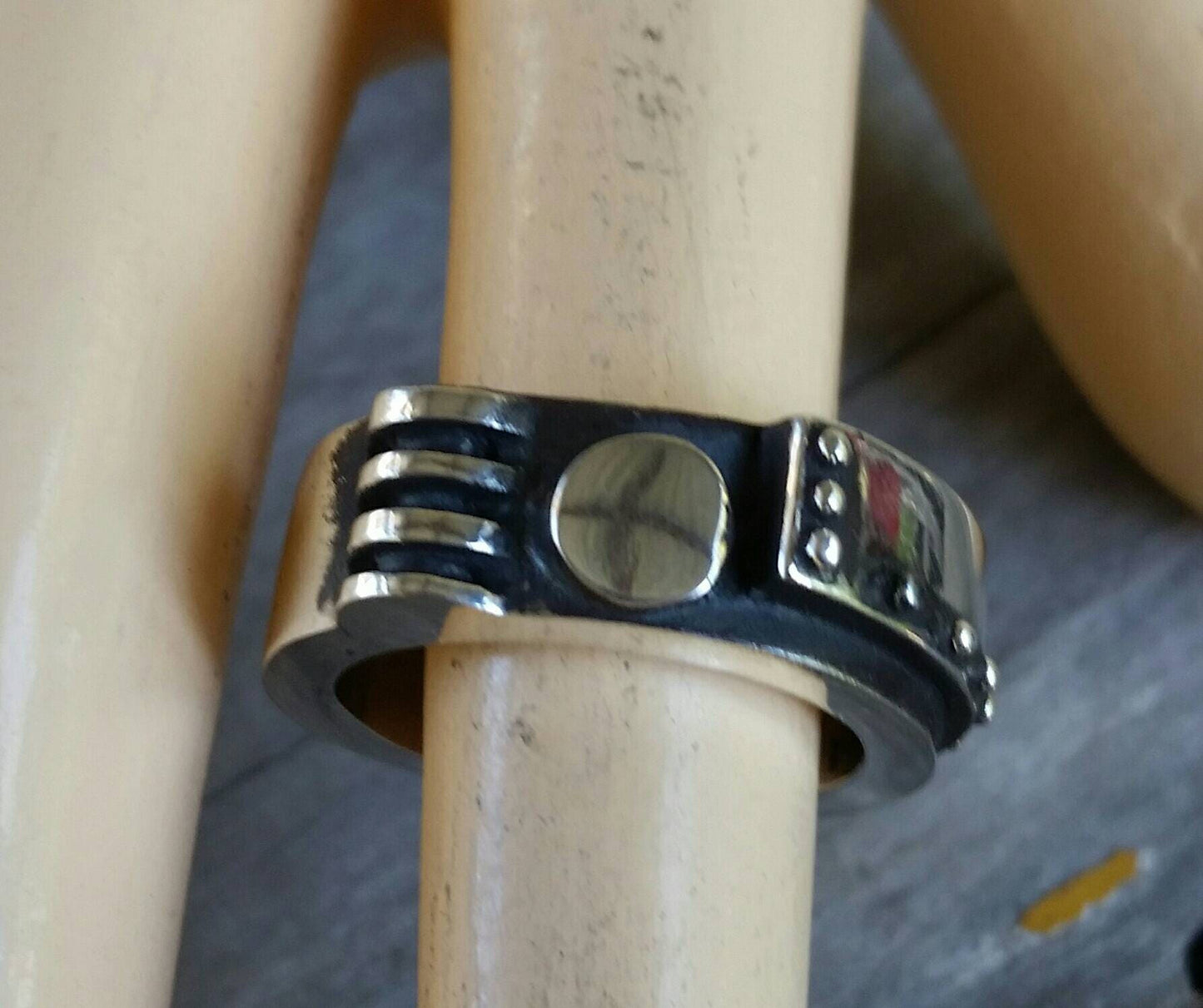 Mechanic ring,industrial,rustic, mans ring,sterling silver,chunky ring,steampunk,handmade,thick silver band,wedding band,hipster,mans fashio