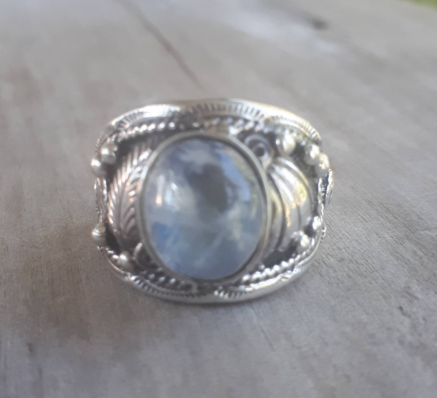 Moonstone ring,sterling silver,rainbow moonstone,handmade, wedding,hipster,gemstone,boho,hippy,gypsy,mens fashion,unisex stone ring