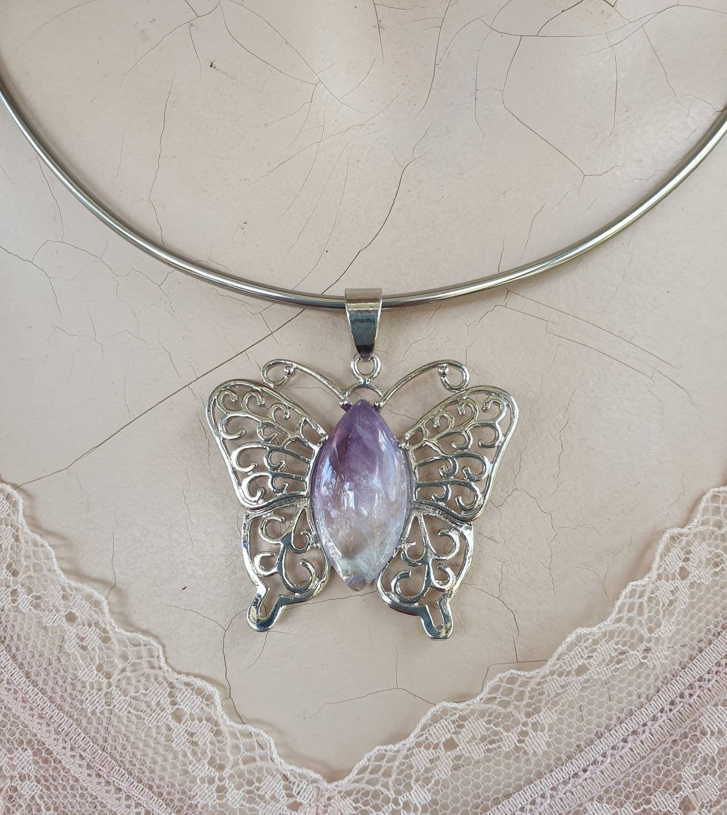 butterfly pendant,filegree,turquoise pendant,boho,art nouveau,victorian,vintage,handmade,gypsy,women's fashion,