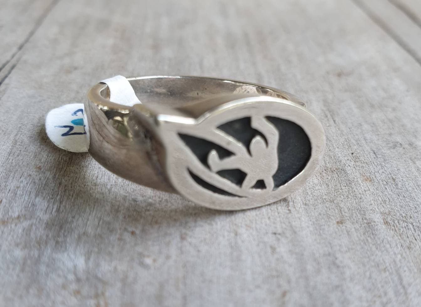 surf ring,surf board rider,signet surf ring,sterling silver,boho,surfer,board rider,wave rider