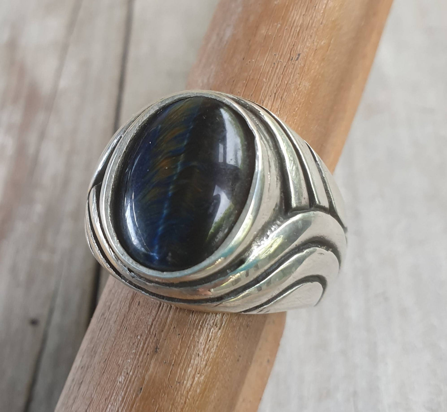 onyx ring,agate,sterling silver,chunky,heavy and solid,modern bespoke,boho,mans dress wedding dress ring