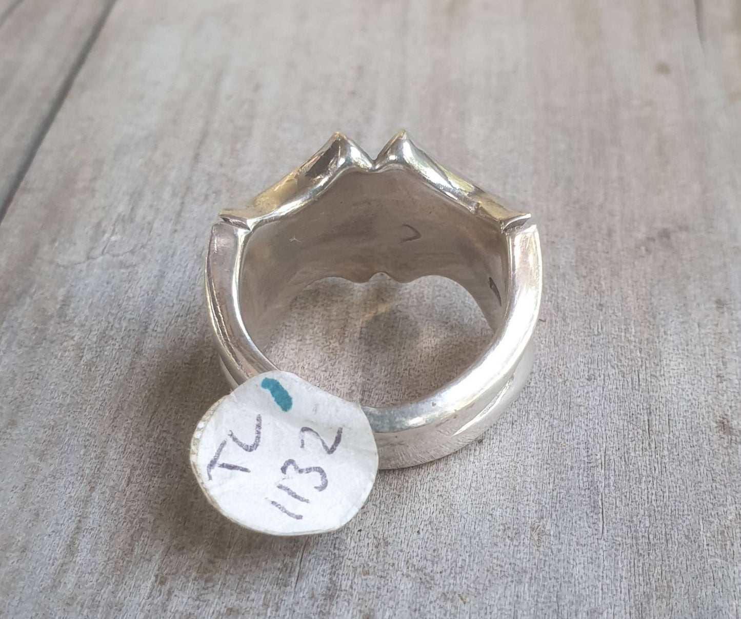 Amethyst ring,chunky,solid sterling silver band,unusual pyramid shaped, industrial band,mans garnet wedding dress ring