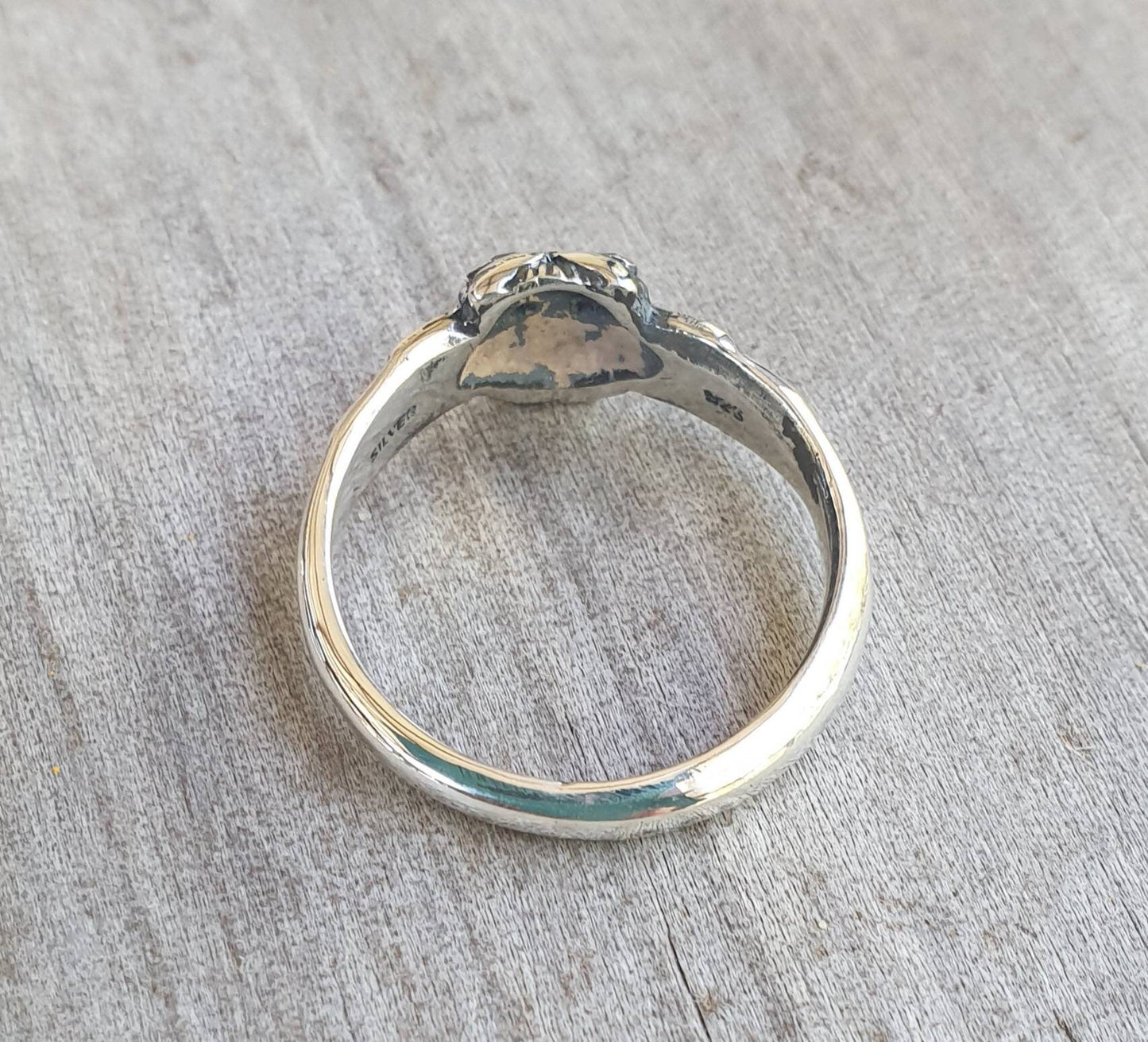 petite owl ring,sterling silver, bird ring,boho,gypsy,goddess,woodland,womens fashion,Swarovski crystal,