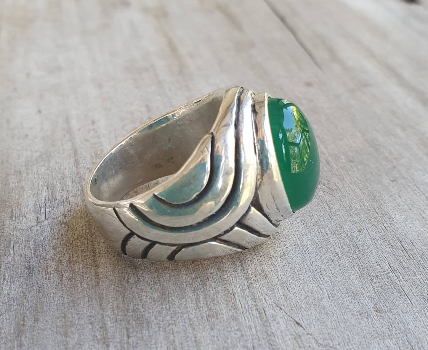 onyx ring,agate,sterling silver,chunky,heavy and solid,modern bespoke,boho,mans dress wedding dress ring
