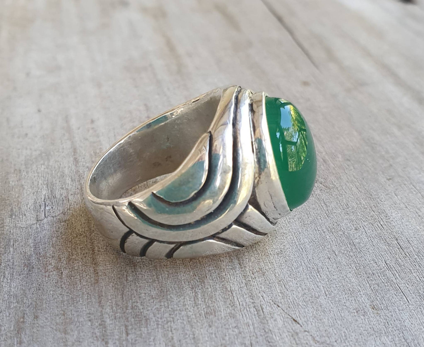 onyx ring,agate,sterling silver,chunky,heavy and solid,modern bespoke,boho,mans dress wedding dress ring