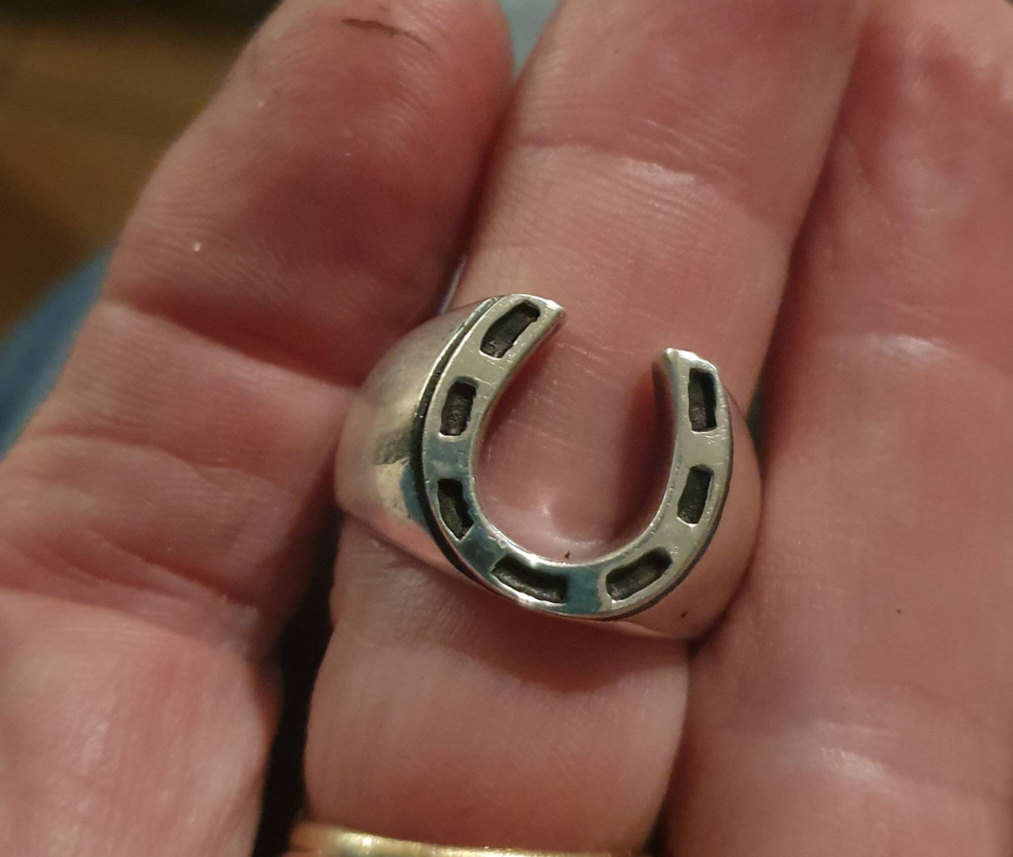 horseshoe ring,sterling silver,lucky ring, handmade,rockabilly,hipster,boho shic,gypsy,lucky horseshoe,goddess,new age,mens fashion,