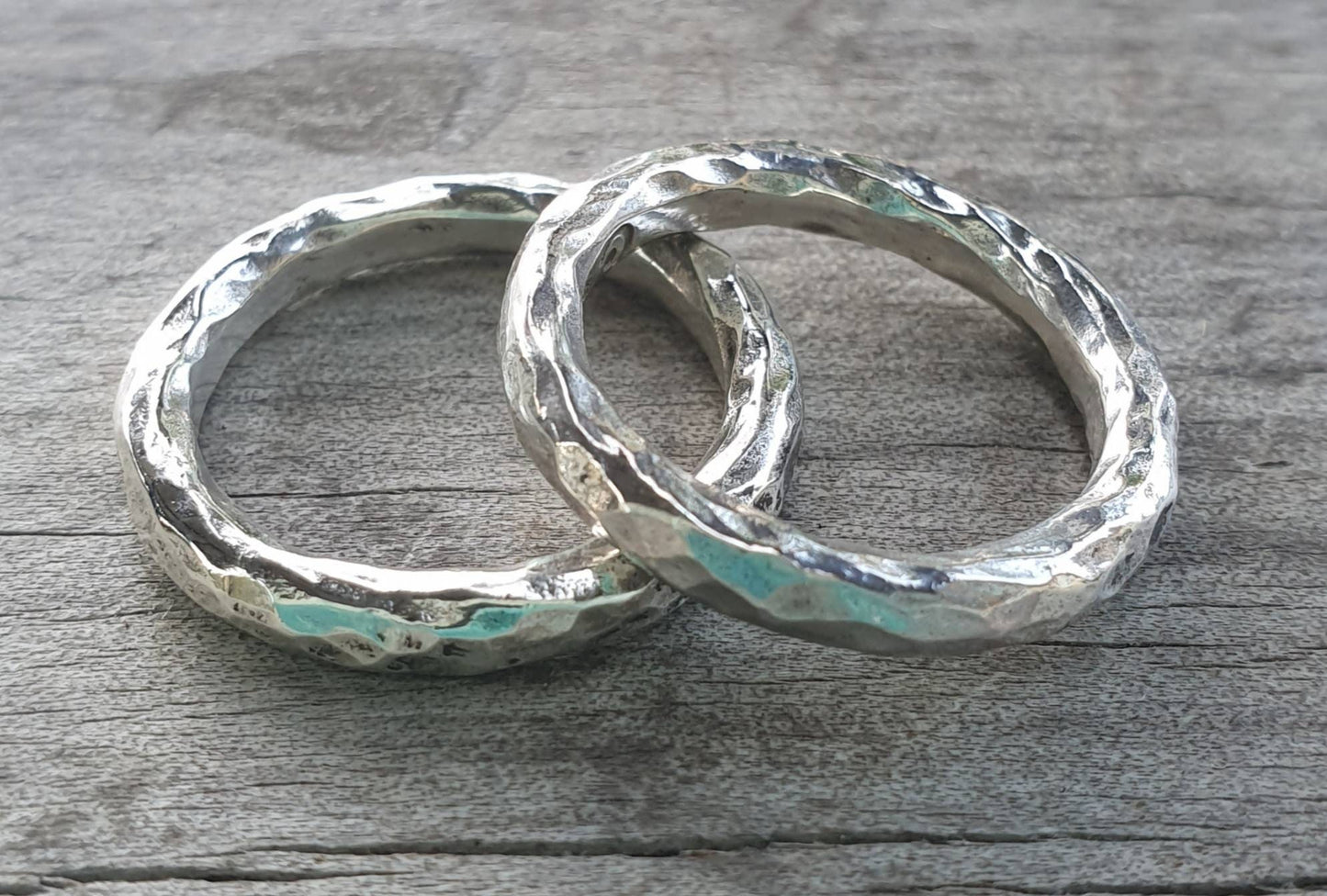 stacking rings,chunky,round sterling silver,3mm halo ring,chunky band,handmade,boho,goddess,round wedding bands,thick silver rings,
