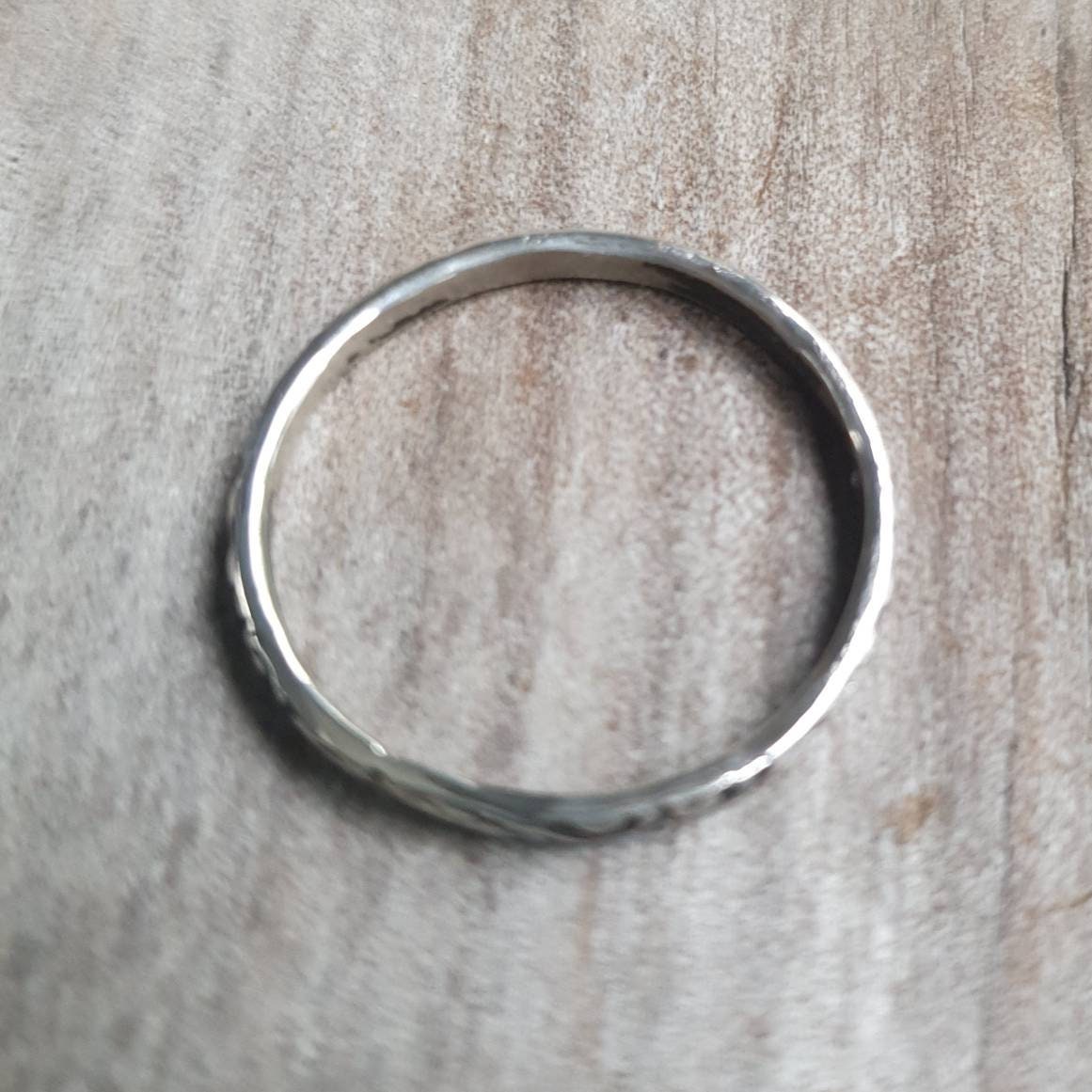 stackers,decorative vintage three tone style bands,sterling silver,brass,copper,handmade,boho vintage scroll,Victorian pattern ring,