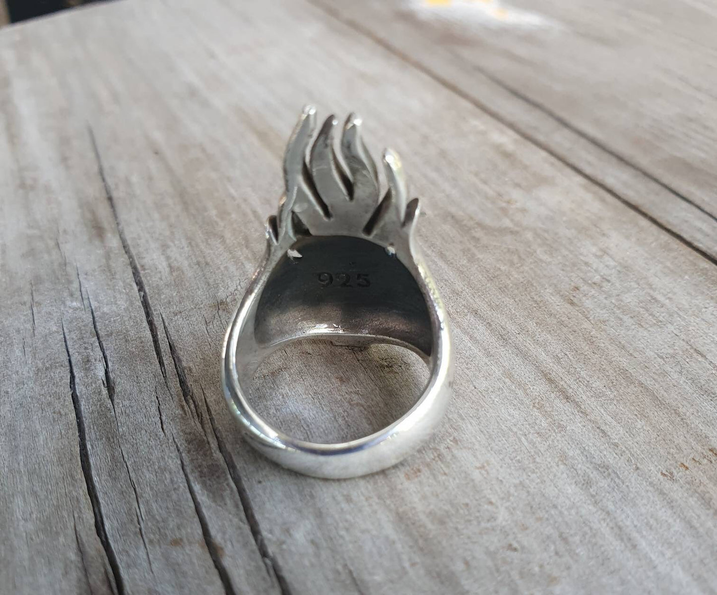 Ace of spades ring, gambling,flame ring, cards,sterling silver ring,vegas,poker,black jack,hipster,biker,casino,ace ring