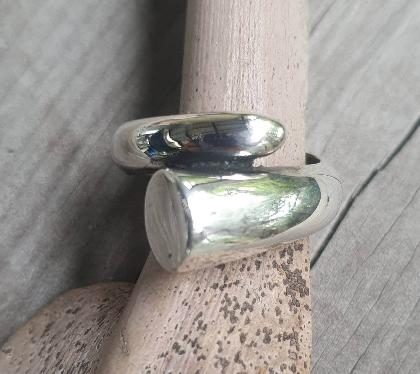 Chunky ring,sterling silver,handmade, unisex,modern, wedding,thumb ring,