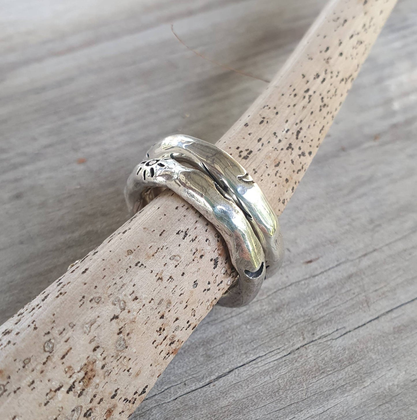Sun,wave ring,solid sterling silver,4mm hammered round band,surfer ring, round band,stacker,surfing,wave wedding ring,surf board band,
