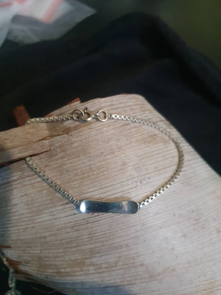 ID bracelet,skateboard bracelet,chain bracelet,