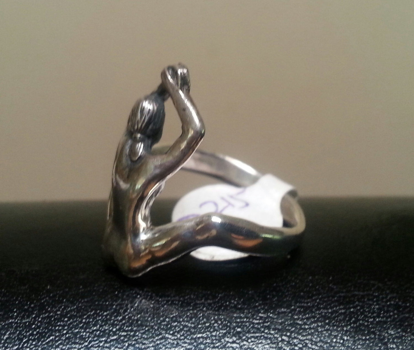 naked lady,unisex ring,sterling silver, art nouveau,designer,handmade ring,ladies body, goddess,gothic, victorian, ring boho, gypsy, hippy,