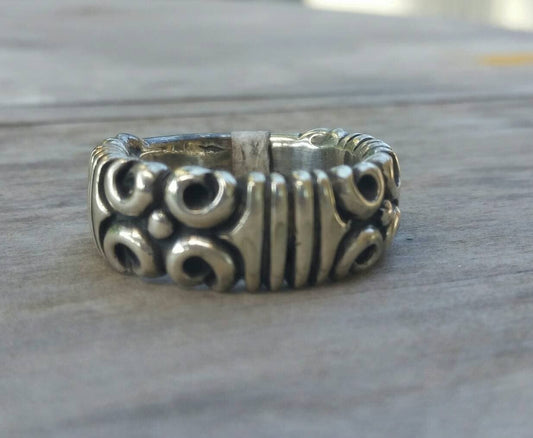 heavy plain ring,925 sterling silver,rustic,solid mans band,ornate, modern wedding band,handmade,mens fashion,chunky silver ring,boho