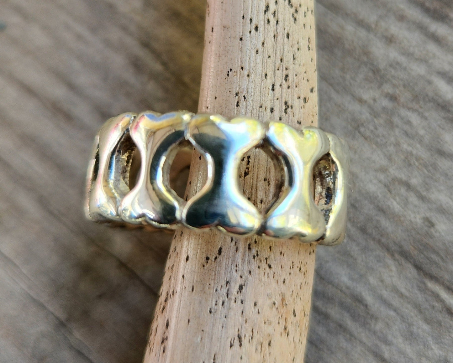 Silver band,bones,solid sterling silver,unisex ring,vivienne w. inspired,