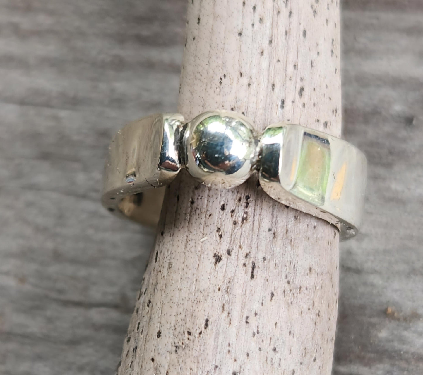 small 925 silver ball ring, pinkie ring,solid sterling silver band,handmade, minamalist, plain silver.