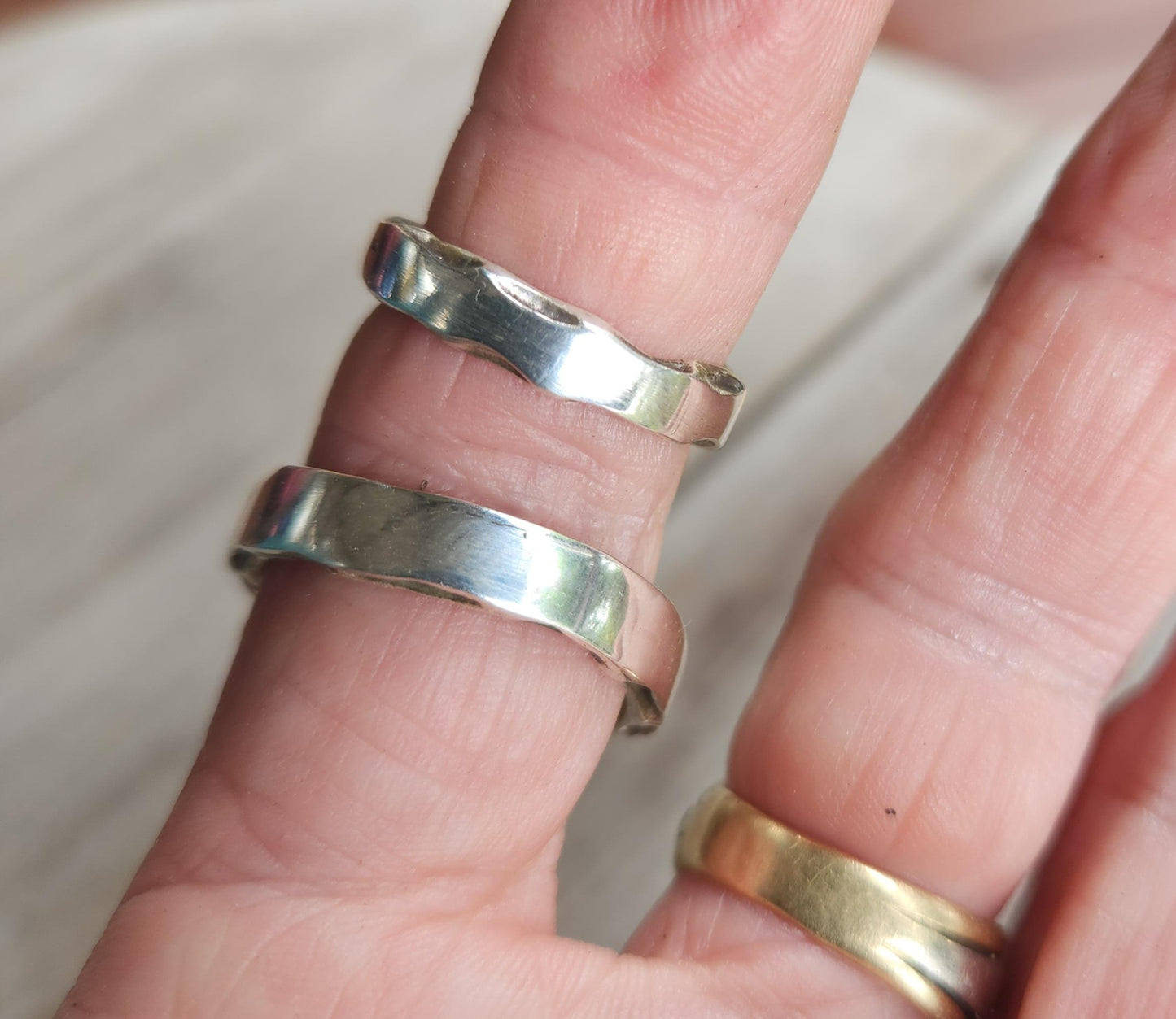 Nugget ring,chunky,Sterling silver,industrial, rustic ,hammered ,wedding band, unisex,men's fashion,handmade,steampunk,designer,