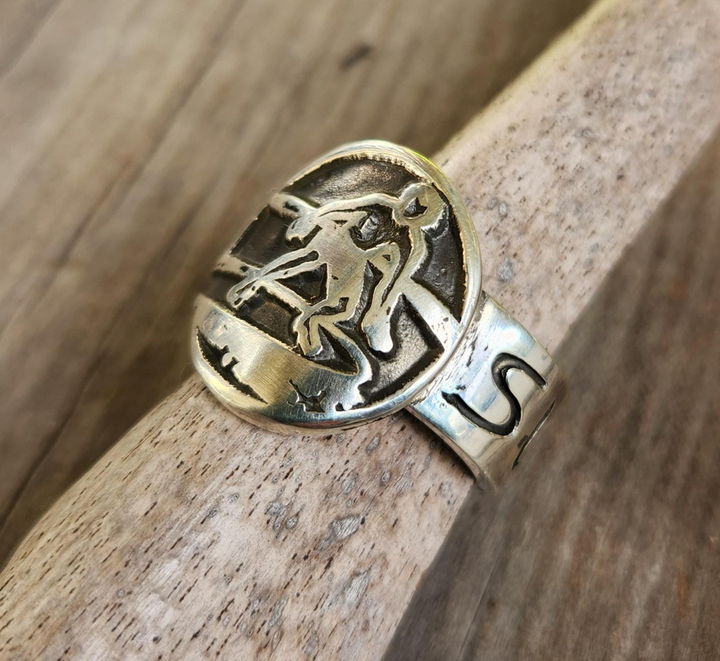 Surfer ring,925 sterling silver,surf board rider, wave,surfer,sterling silver,beach jewelry,handmade,