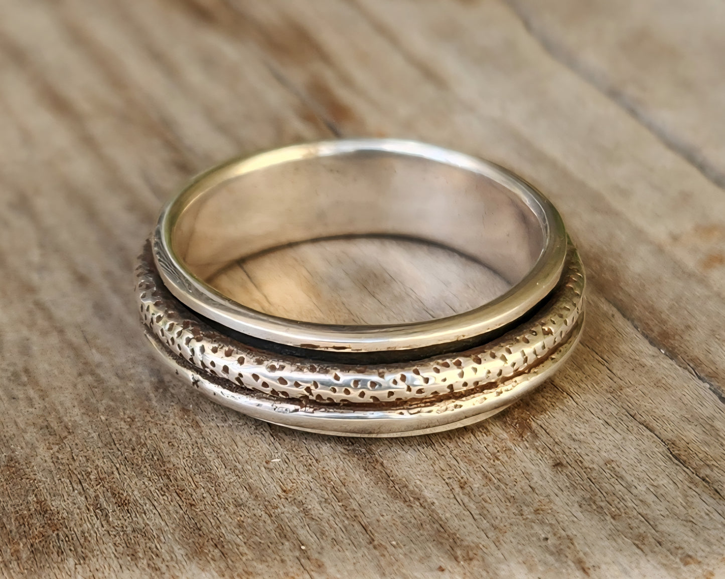 spinner ring,rustic,925 sterling silver,large size,tribal worry ring,handmade wedding,industrial,bespoke