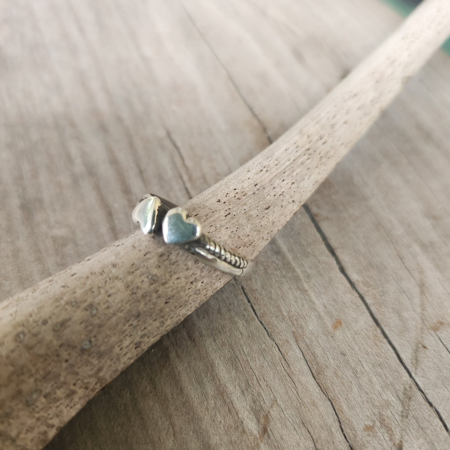 Heart ring,925 sterling silver,stacker band,halo,handmade,boho,goddess