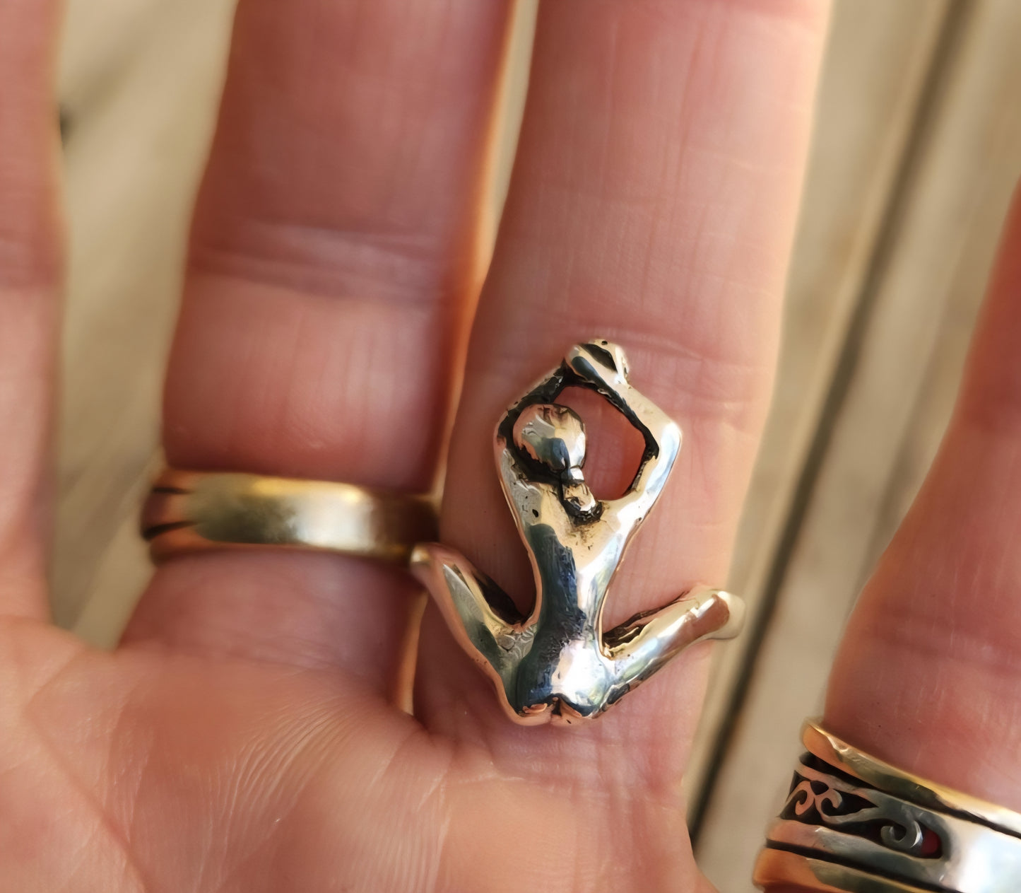 naked lady,unisex ring,sterling silver, art nouveau,designer,handmade ring,ladies body, goddess,gothic, victorian, ring boho, gypsy, hippy,