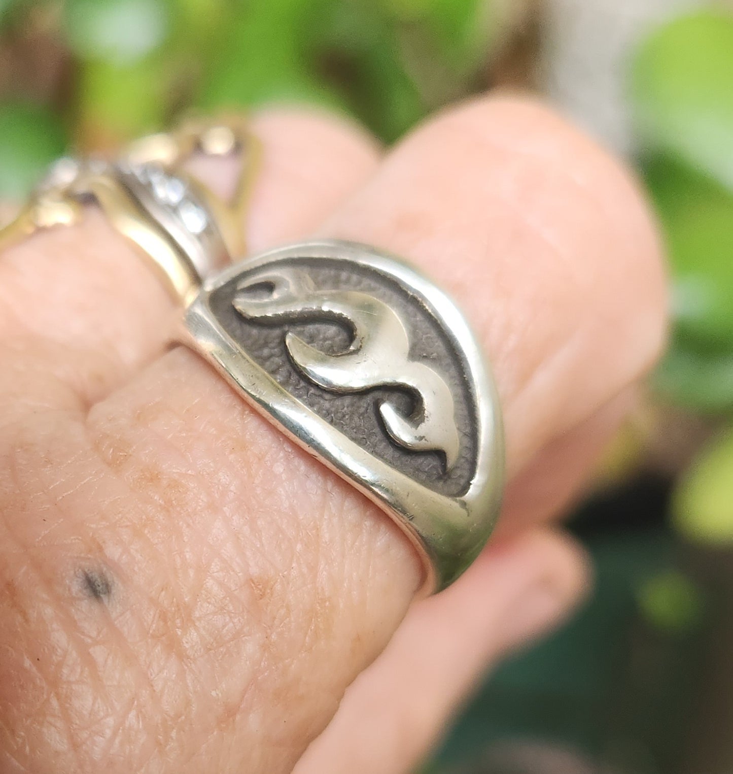 Wave Surf ring,925 sterling silver, ocean sea, ring