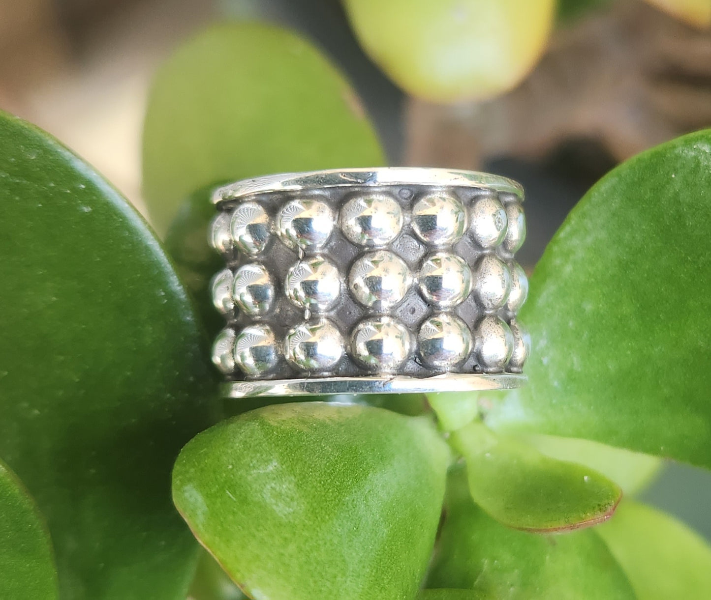 Wide ball ring,925 sterling silver,16mm silver band,wedding, modern ball ring