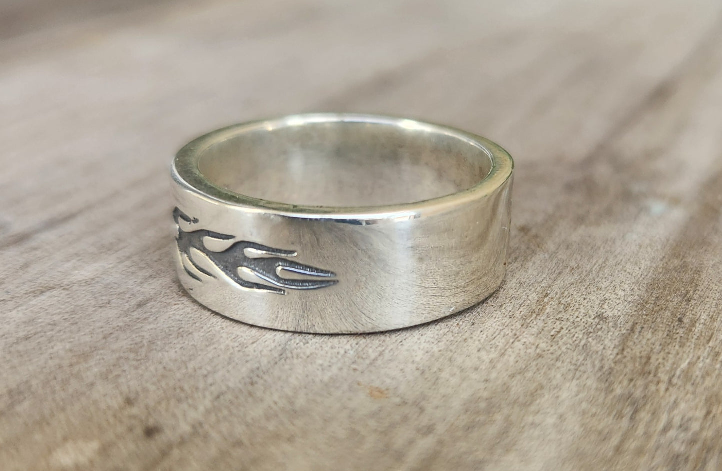 Triumph band,925 sterling silver,motorcycle, biker wedding ring,unisex silver band
