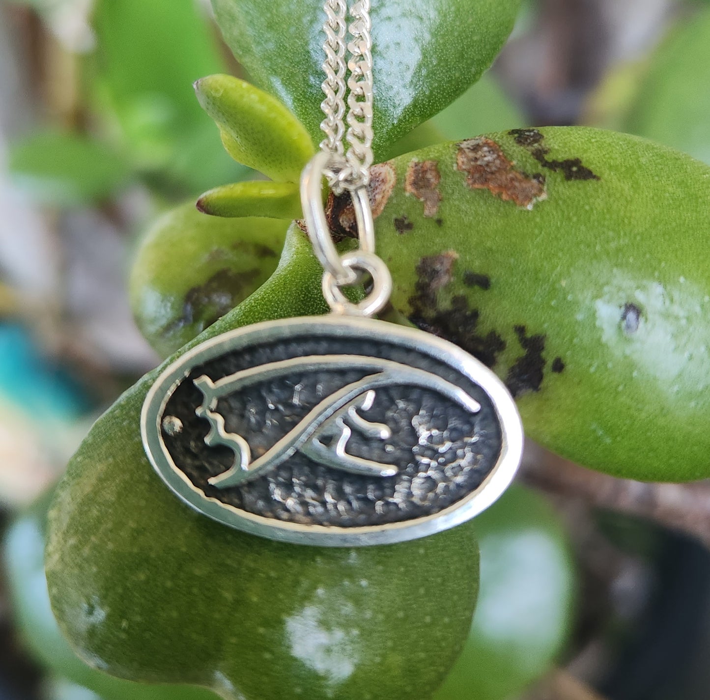 Surfer pendant,925 sterling silver,surf wave charm,handmade
