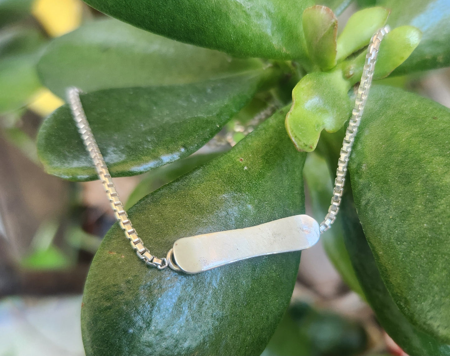Silver ID bracelet,925 sterling silver,girls chain bangle,skateboard,snowboard,chain bracelet,