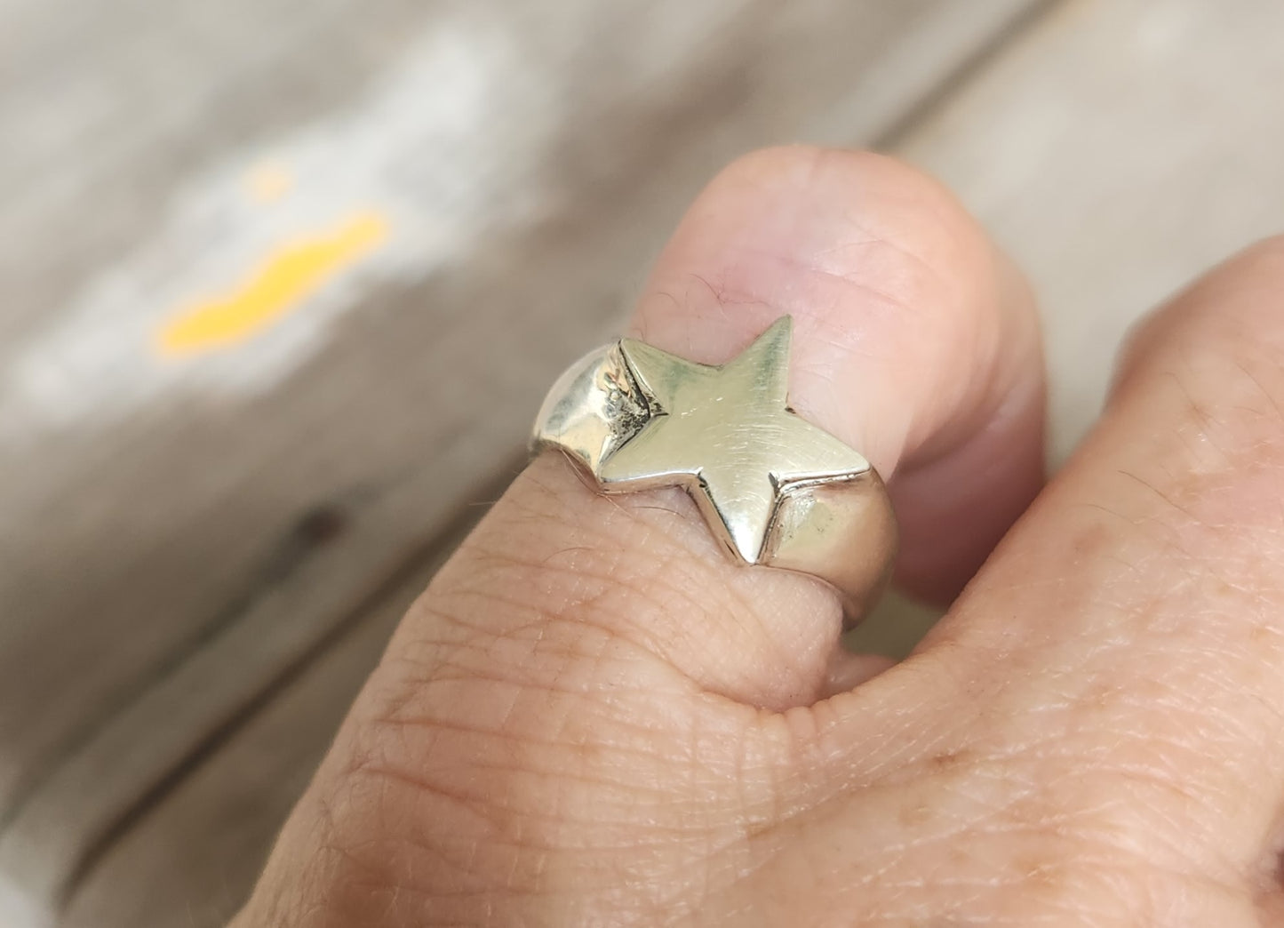 Small star ring,925 sterling silver,pinkie ring