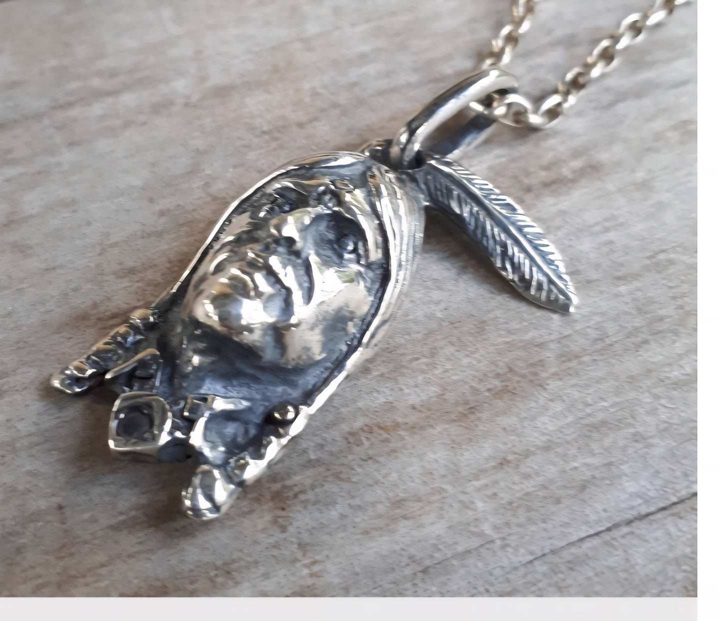 Indian chief pendant,925 sterling silver,native american
