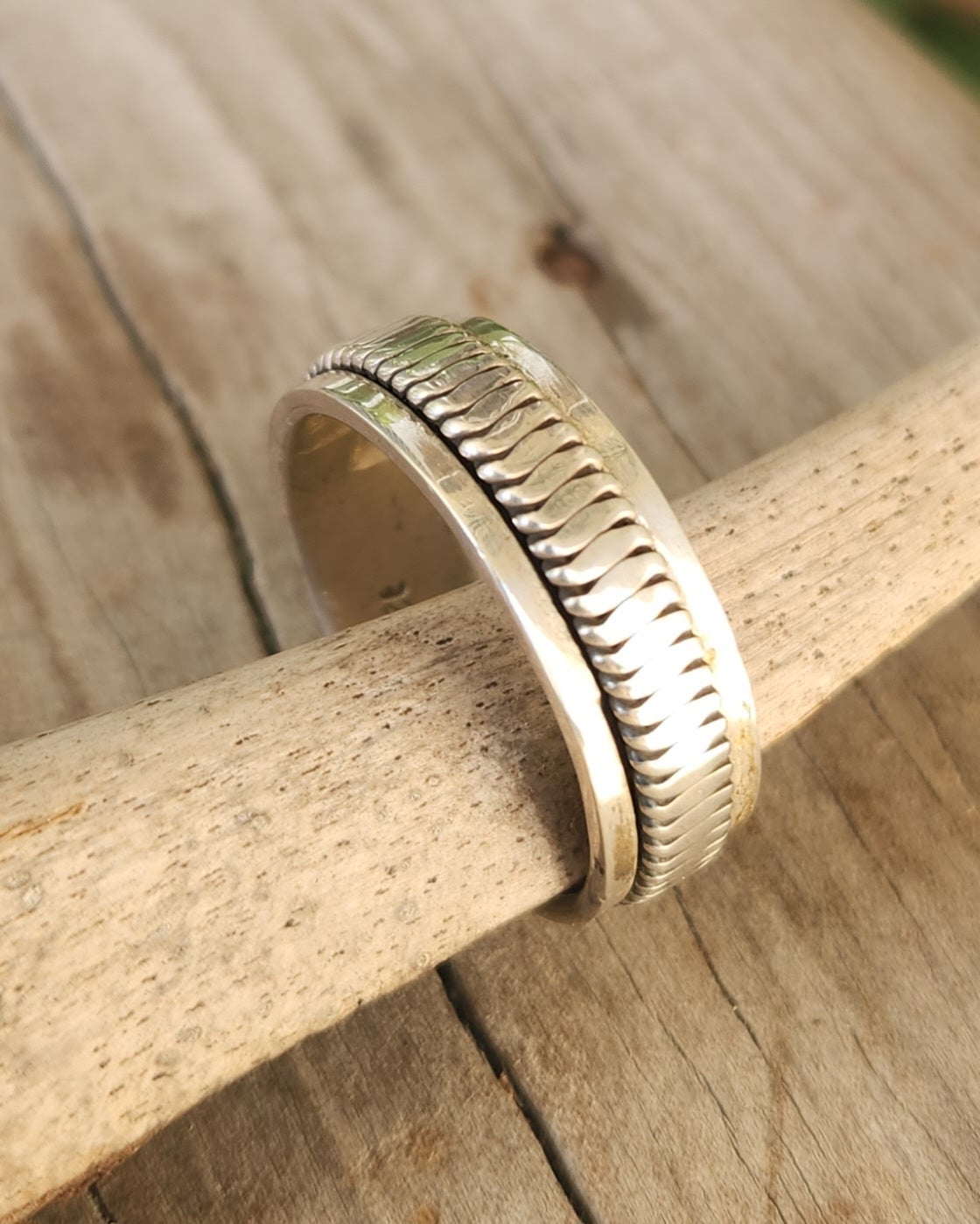 spinner ring,rustic,925 sterling silver,large size,tribal worry ring,handmade wedding,industrial,bespoke