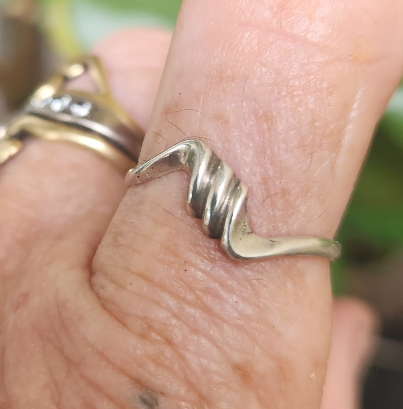 Small silver ring,fine 925 sterling silver,dainty,petite ring,boho
