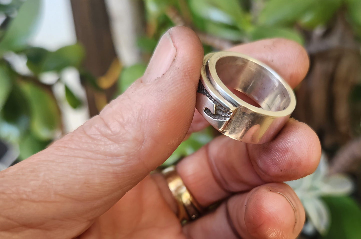Wave surf ring,925 sterling silver,heavy solid band,surfer,ocean wedding ring,diving,sailor,ski,snorkling,windsurfing