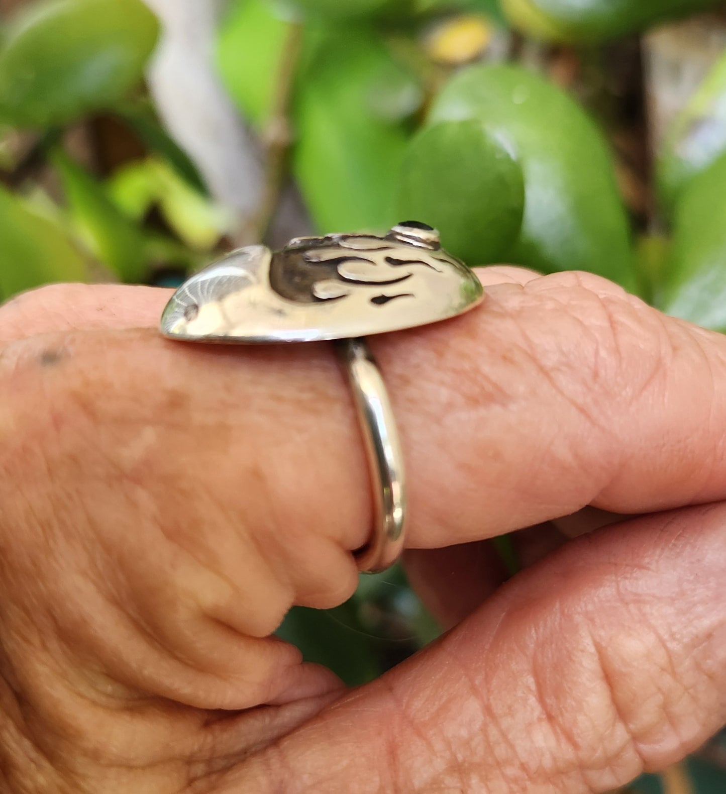 flame ring,925 sterling silver,modern heavy ornate ring, wedding,handmade