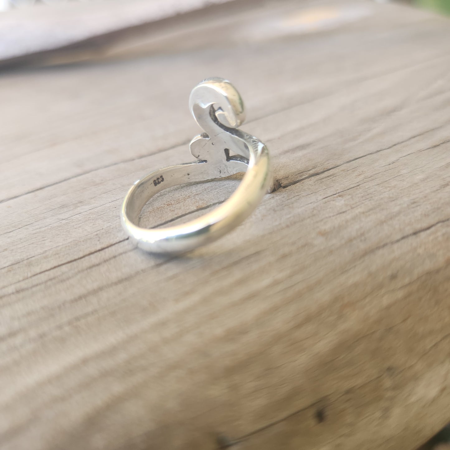 Long silver scroll ring,925 sterling silver,swirl ring,wedding,handmade,goddess,boho,steampunk gothic, art nouveau,deco,celtic,tribal,vintage