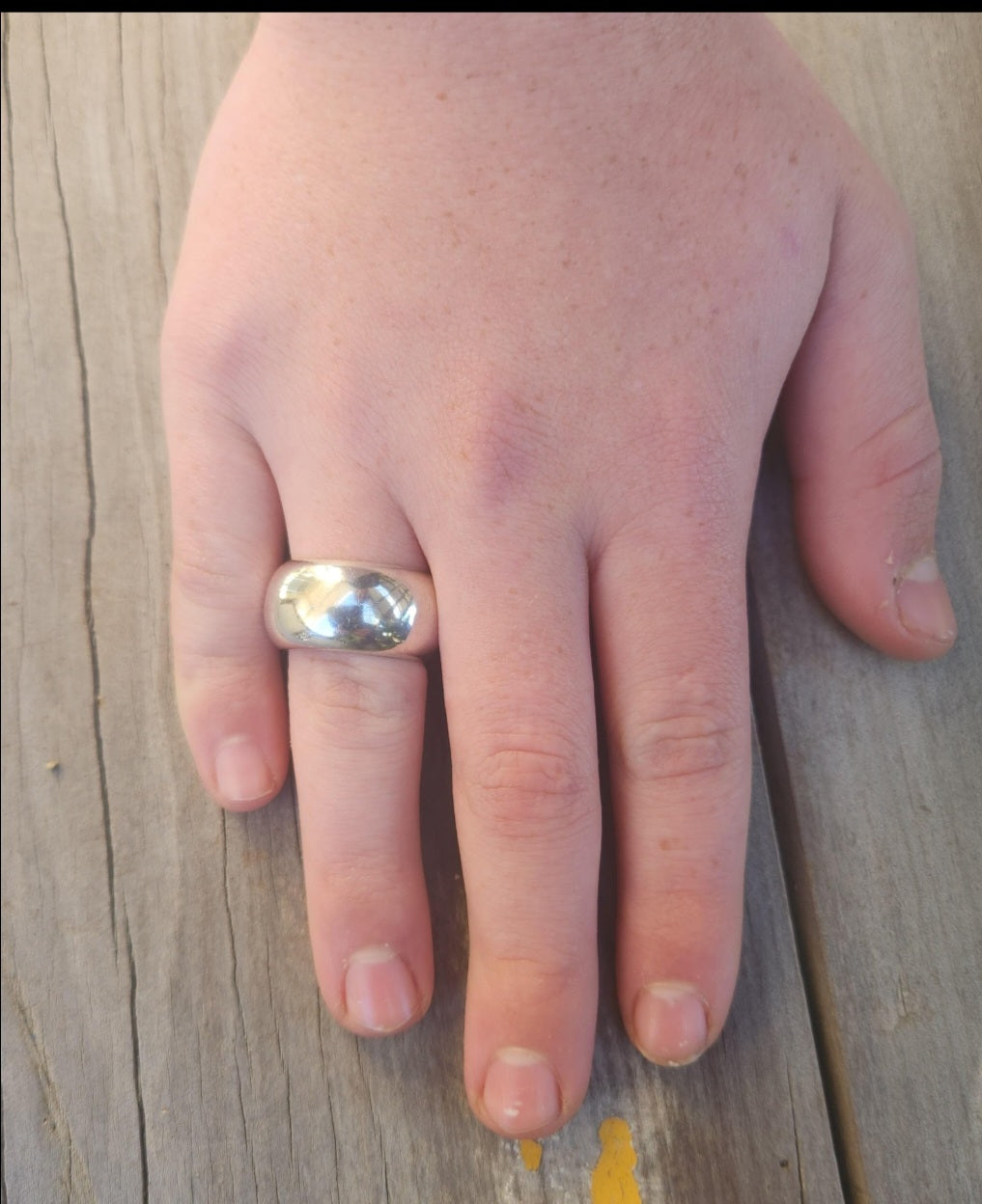 Wide silver ring,13mm wide chunky,heavy,solid, sterling silver band, wedding ring His and her sizes,boho,
